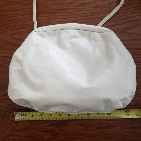 Razzamatazz Vintage White Leather  and Snakeskin Bag - Picture 5 of 7